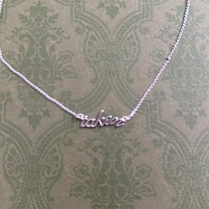 kate spade say Yes “Taken” necklace